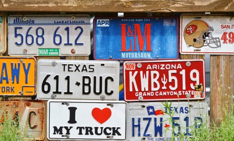 vehicle identification through plates